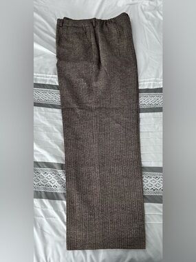 Talbots Brown Pinstripe Women’s Dress Pants